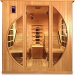 HECHT Infrarotkabine 2 Personen – Sauna mit Keramikstrahlern