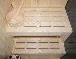 SANOTECHNIK Finnische Sauna FALUN S für 1 Person, 3,6 kW Harvia Ofen